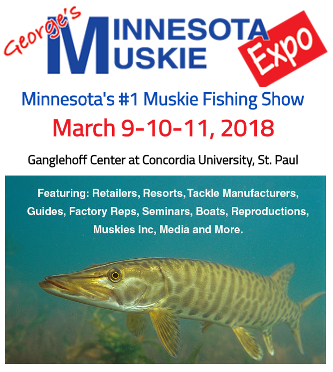 Come See Blue Ribbon Bait & Tackle at Minnesota's Largest Muskie Show!