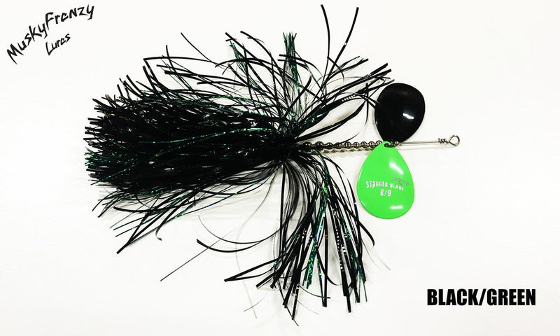 Musky Frenzy Lures | 8/9 Stagger Blade
