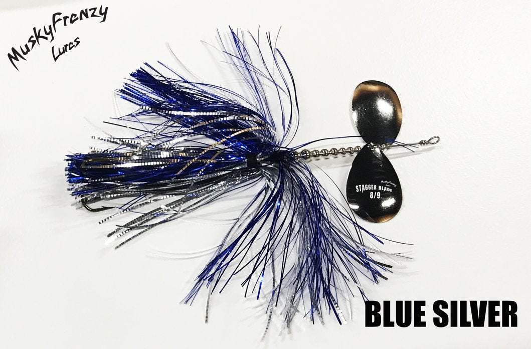 Musky Frenzy Lures  8/9 Stagger Blade – Blue Ribbon Bait & Tackle
