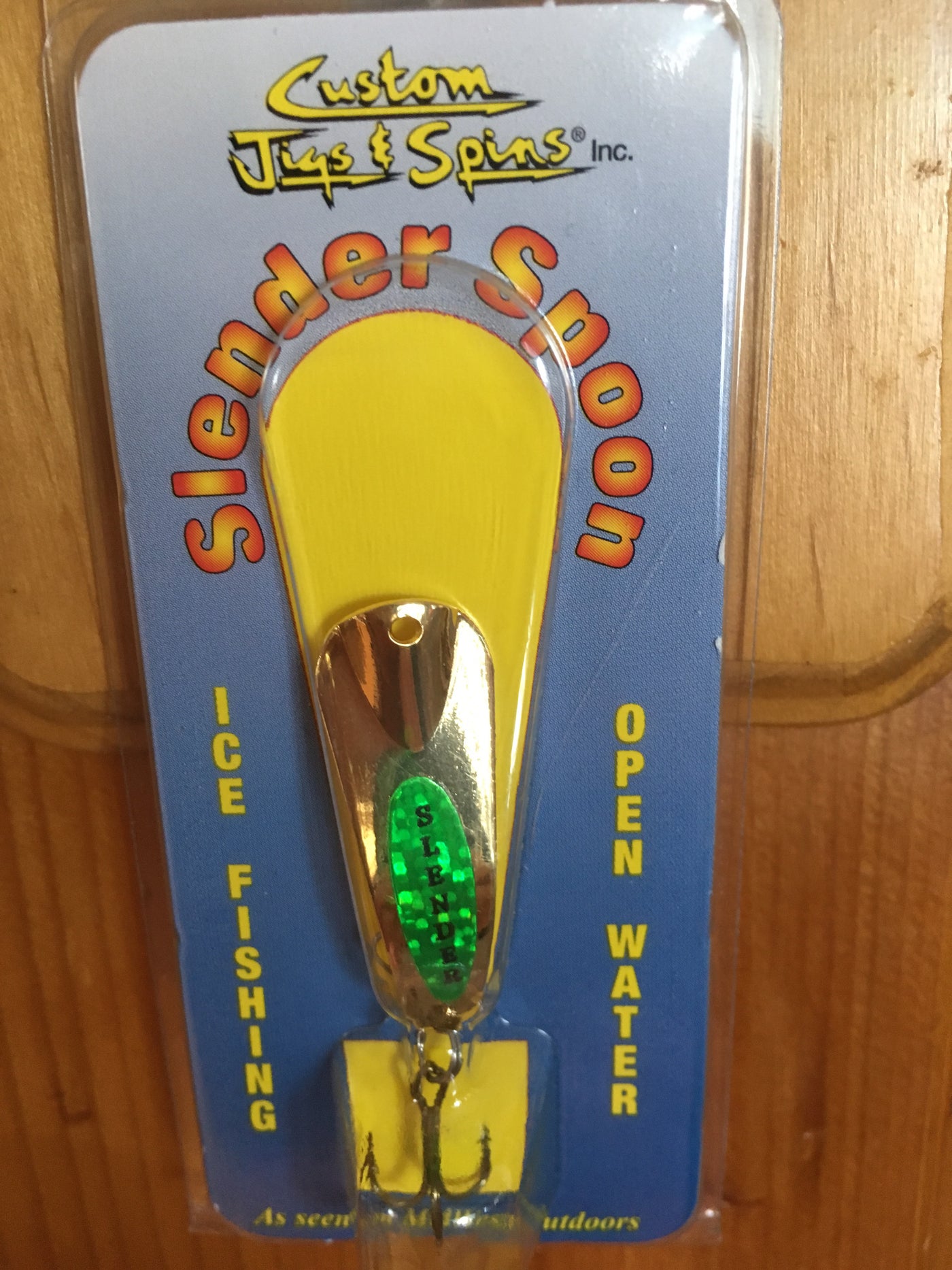 Custom Jigs & Spins  Slender Spoon – Blue Ribbon Bait & Tackle